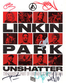 Linkin Park Signed Autographed 8x10 Poster "Linkin Park: Unshatter" PSA/DNA Authenticated