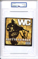 WC Signed Autographed CD Cover "Ghetto Heisman'" PSA/DNA Authenticated