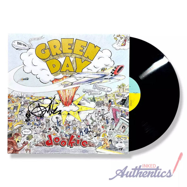 Billie Joe Armstrong Signed Autographed Vinyl LP “Dookie” JSA Authenticated