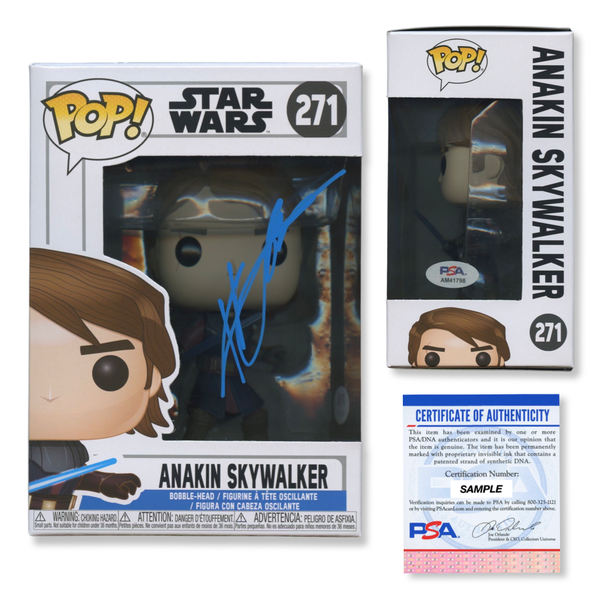 Hayden Christensen Signed Autographed Funko Pop #271 Anakin Skywalker PSA/DNA Authenticated