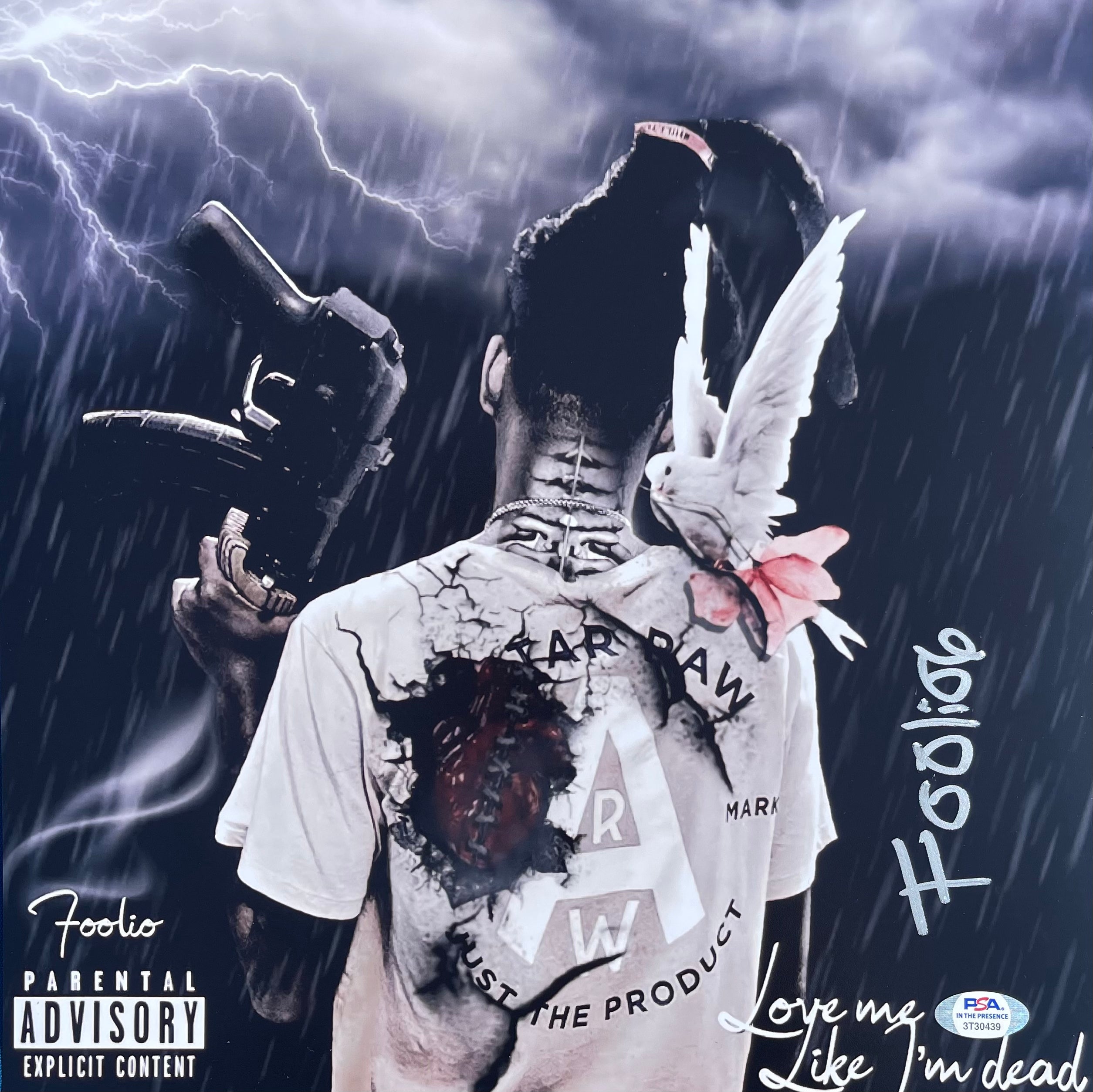 Foolio Signed Autographed 12x12 Photo