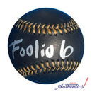 Foolio Signed Autographed Black ROMLB Baseball PSA/DNA Authenticated