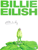 Billie Eilish Signed Autographed “Where’s My Mind Tour” 18x24 Poster PSA/DNA Authenticated