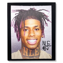 NLE Choppa Signed Autographed 10x12 Canvas PSA/DNA Authenticated