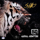50 Cent Signed Autographed 12x12 Photo “Animal Ambition” PSA/DNA Authenticated