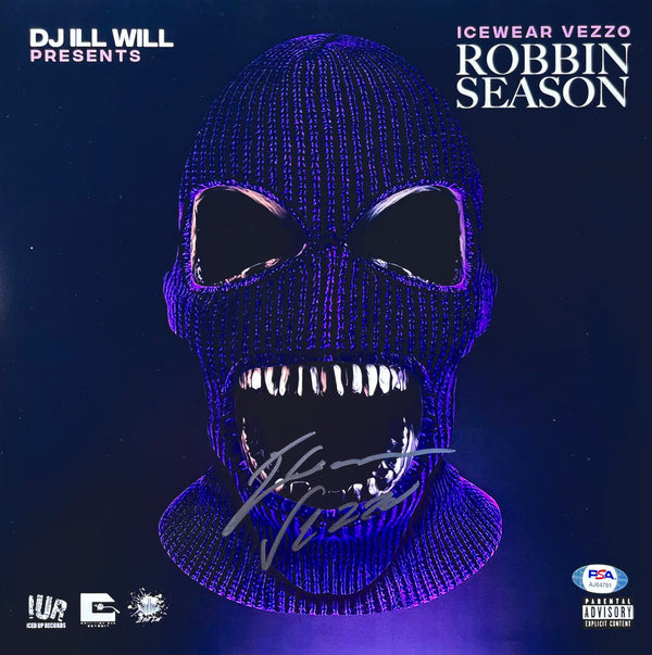 Icewear Vezzo Signed Autographed 12x12 Photo "Robbin Season" PSA/DNA Authenticated
