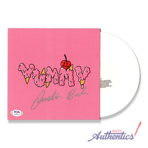 Justin Bieber Signed Autographed 7” Vinyl "Yummy" PSA/DNA Authenticated