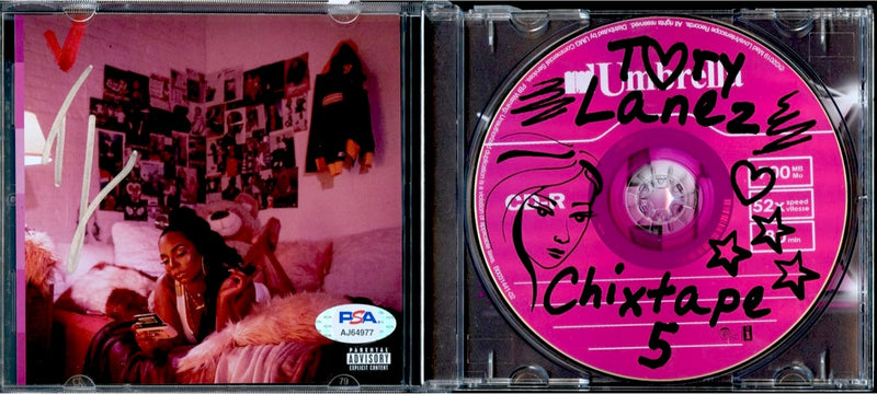 Tory Lanez Signed Autographed CD "Chixtape 5" PSA/DNA Authenticated