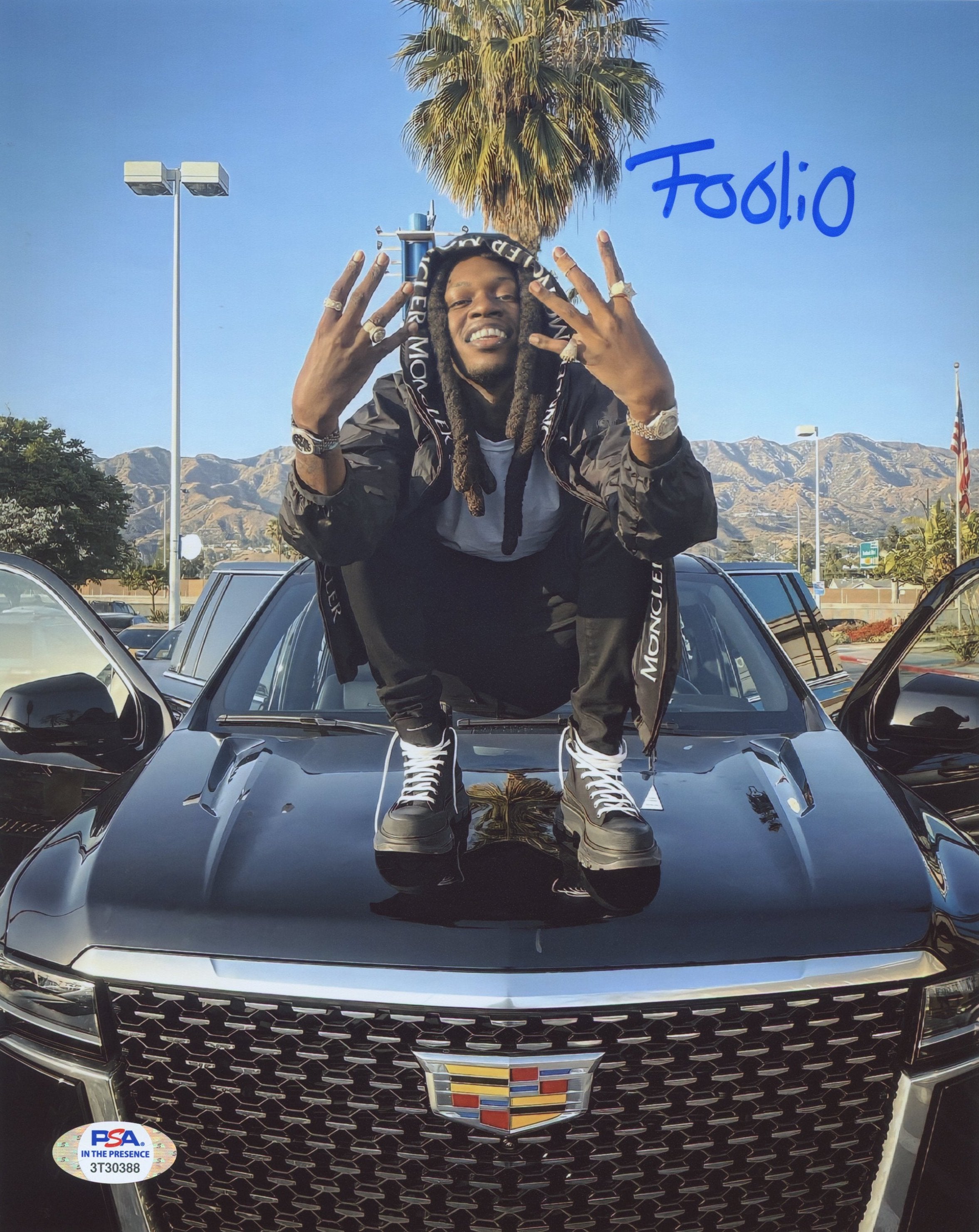 Foolio Bape Foolio Signed Autographed 8x10 Photo PSA/DNA Authenticated