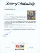 SOB X RBE Signed Autographed Newspaper PSA/DNA Authenticated