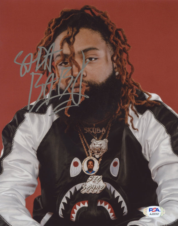 Sada Baby Signed Autographed 8x10 Photo PSA/DNA Authenticated