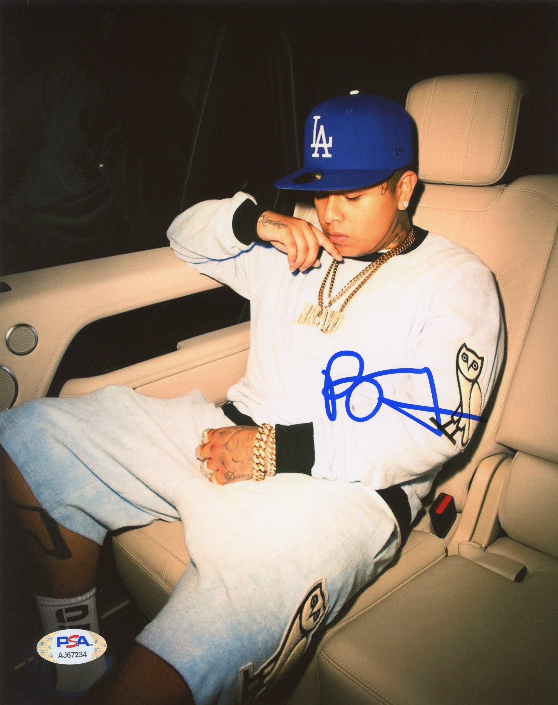 Bravo The Bagchaser Signed Autographed 8x10 Photo PSA/DNA Authenticate
