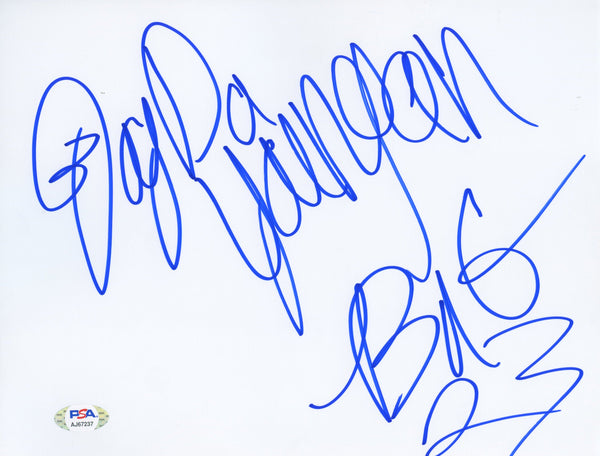 JayDaYoungan Signed Autographed 8.5x11 Sketch PSA/DNA Authenticated