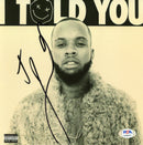 Tory Lanez Signed Autographed 8x8 Photo "I Told You" PSA/DNA Authenticated