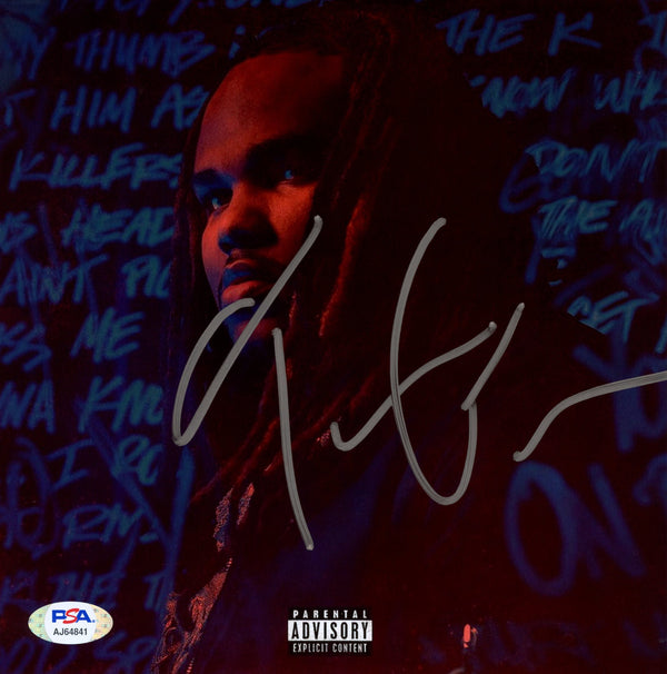 Tee Grizzley Signed Autographed 8x8 Photo "Scriptures" PSA/DNA Authenticated