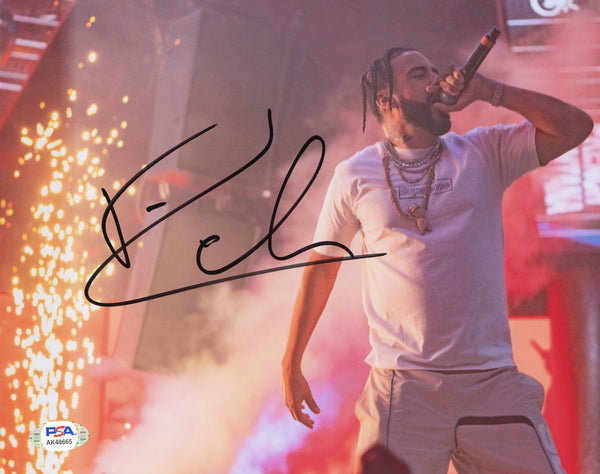 French Montana Signed Autographed 8x10 Photo PSA/DNA Authenticated