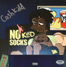Cash Kidd Signed Autographed 8x8 Photo "No Socks" PSA/DNA Authenticated