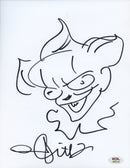 Andy Muschietti Signed Autographed 8x10 Sketch PSA/DNA Authenticated